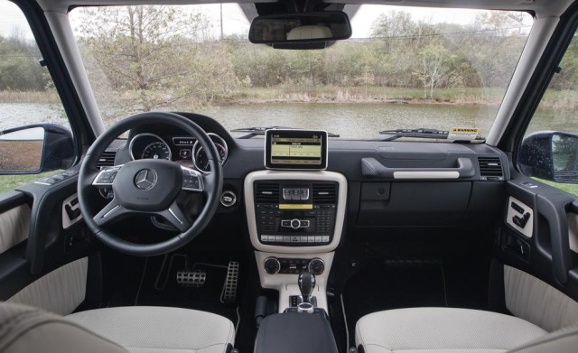 2017 Mercedes-Benz G-wagen interior