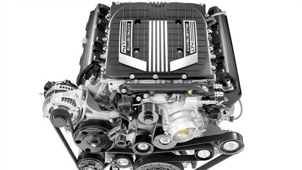 2017 Cadillac Escalade V engine