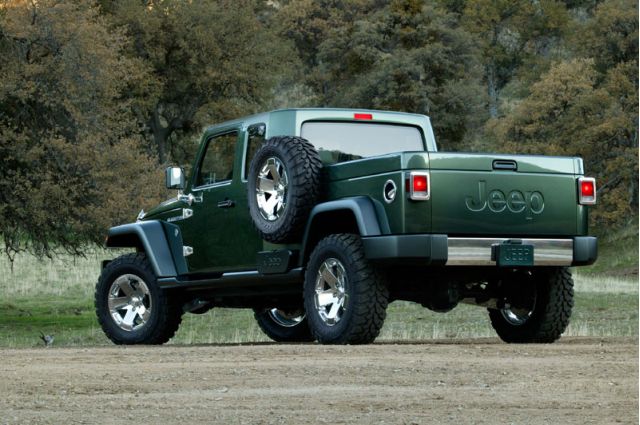 2018 Jeep Wrangler Pickup Truck-gladiator concept