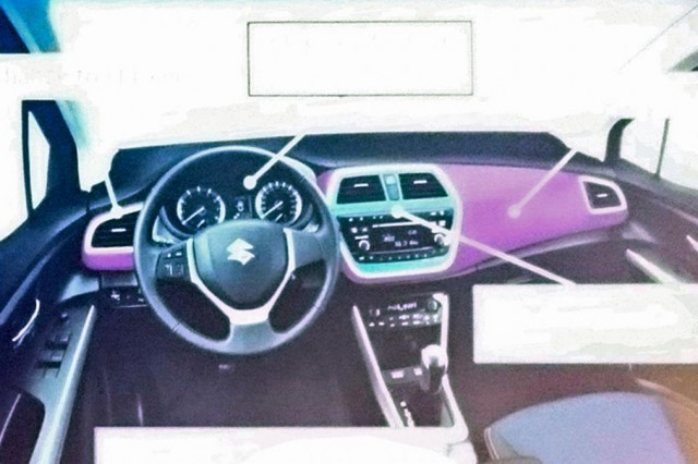 2016 Suzuki SX4 S-Cross interior