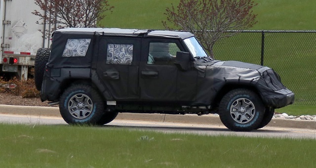 2018 Jeep Wrangler Unlimited spy
