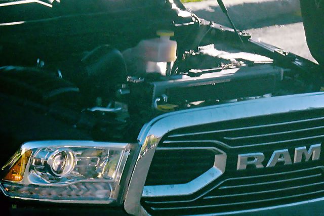 2019 Ram 1500 with four-cylinder engine