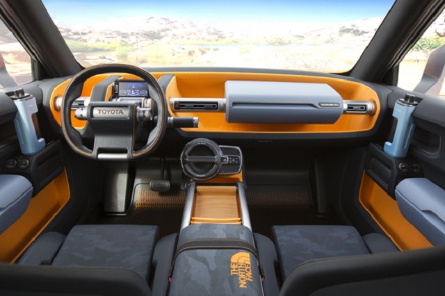 Toyota FT-4X concept interior