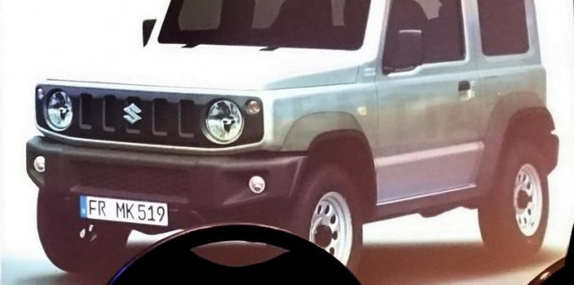 2018 Suzuki Jimny leaked