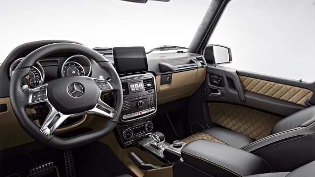 Mercedes-AMG G63 and G65 Exclusive Editions interior
