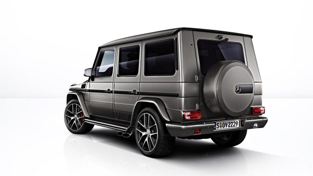 Mercedes-AMG G63 and G65 Exclusive Editions rear