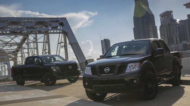Nissan Frontier and Titan Midnight Edition