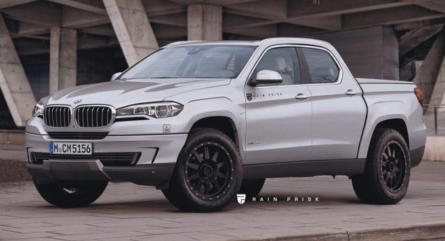 the 2019 BMW Pickup Truck rendering