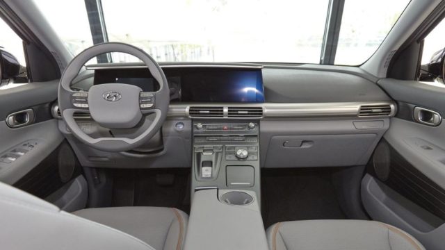 2019 Hyundai Nexo fuel-cell interior