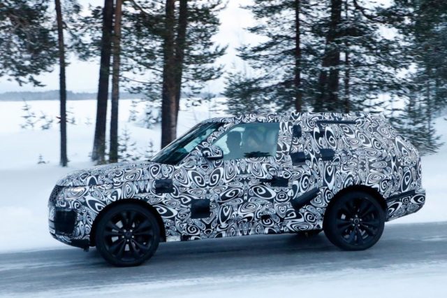 2019 Range Rover Coupe spy side