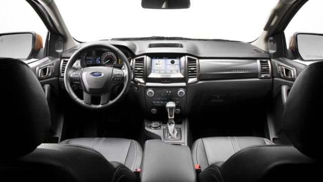 2019-ford-ranger interior