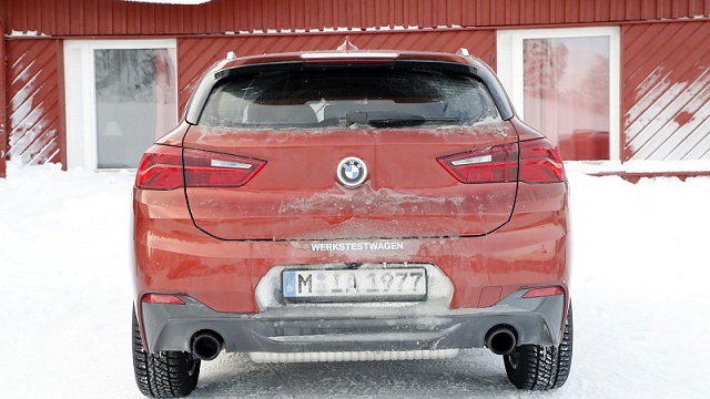 2019 BMW X2 M35i spy rear