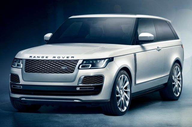 2019 Range Rover SV Coupe front