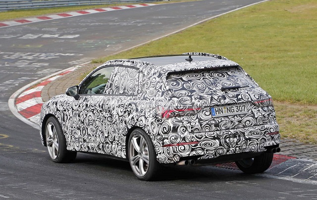 2020 Audi RS Q3 spy rear