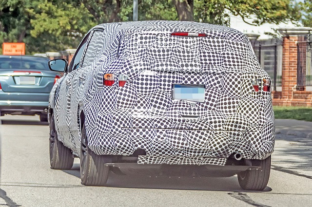 2020 Ford Electric SUV spy rear