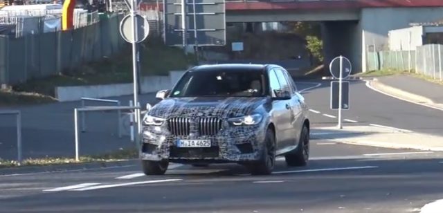 2020 BMW X5 M spy shots
