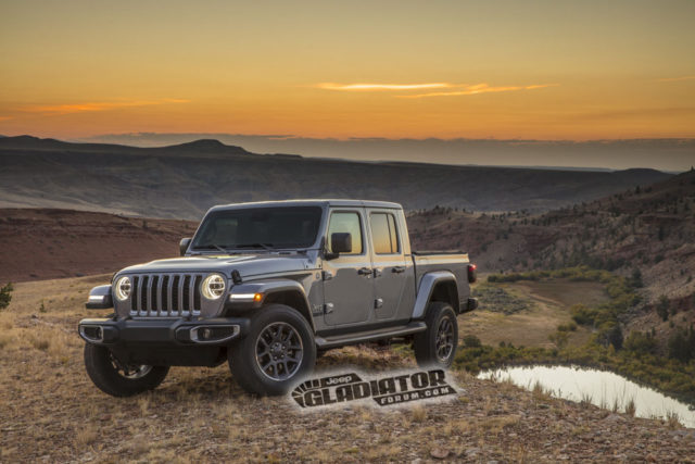 2020 Jeep Gladiator official images