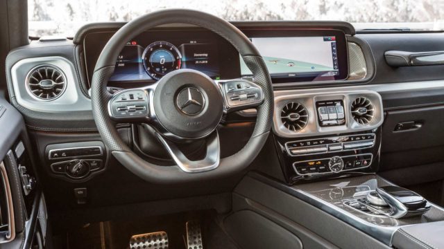 2019 Mercedes G 350 d cabin