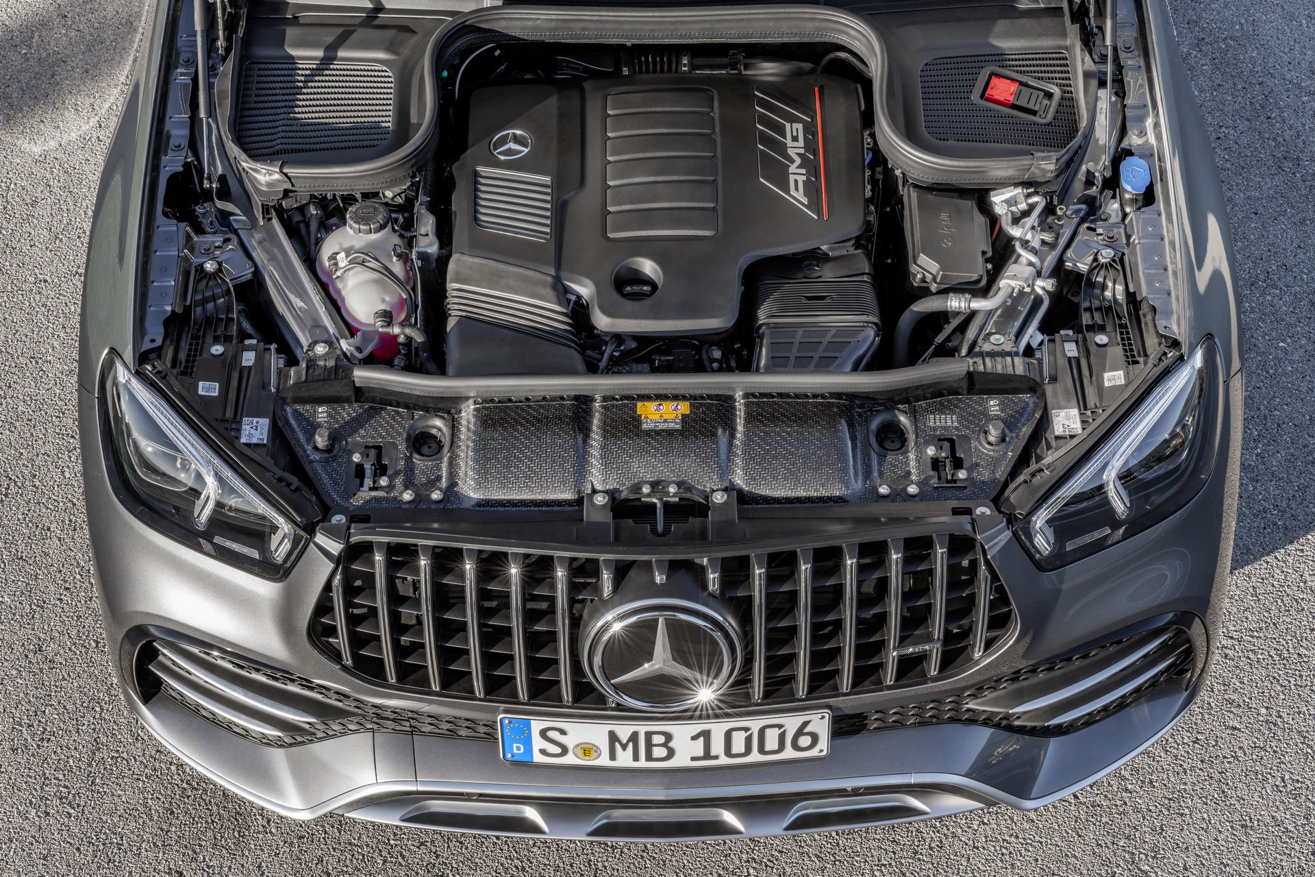 2020 Mercedes-AMG GLE53 4Matic+ powertrain