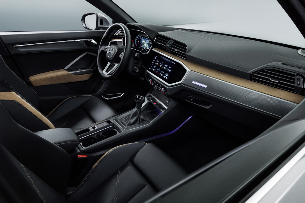 2020 Audi Q3 Sportback cabin