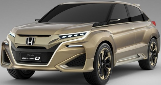 2017 Honda UR-V concept