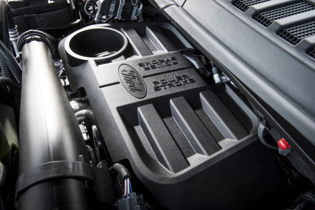 2018 Ford F150 Power Stoke engine