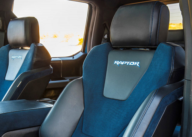 2019 Ford F-150 Raptor update new seats
