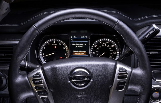 2019 Nissan Titan steering wheel