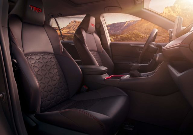2020 Toyota RAV4 TRD Off-Road front seats