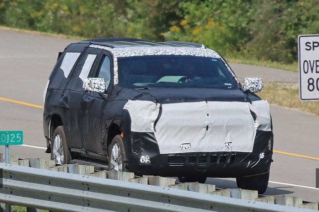 2021 Chevrolet Tahoe High Country Spotted Testing Suvs Trucks